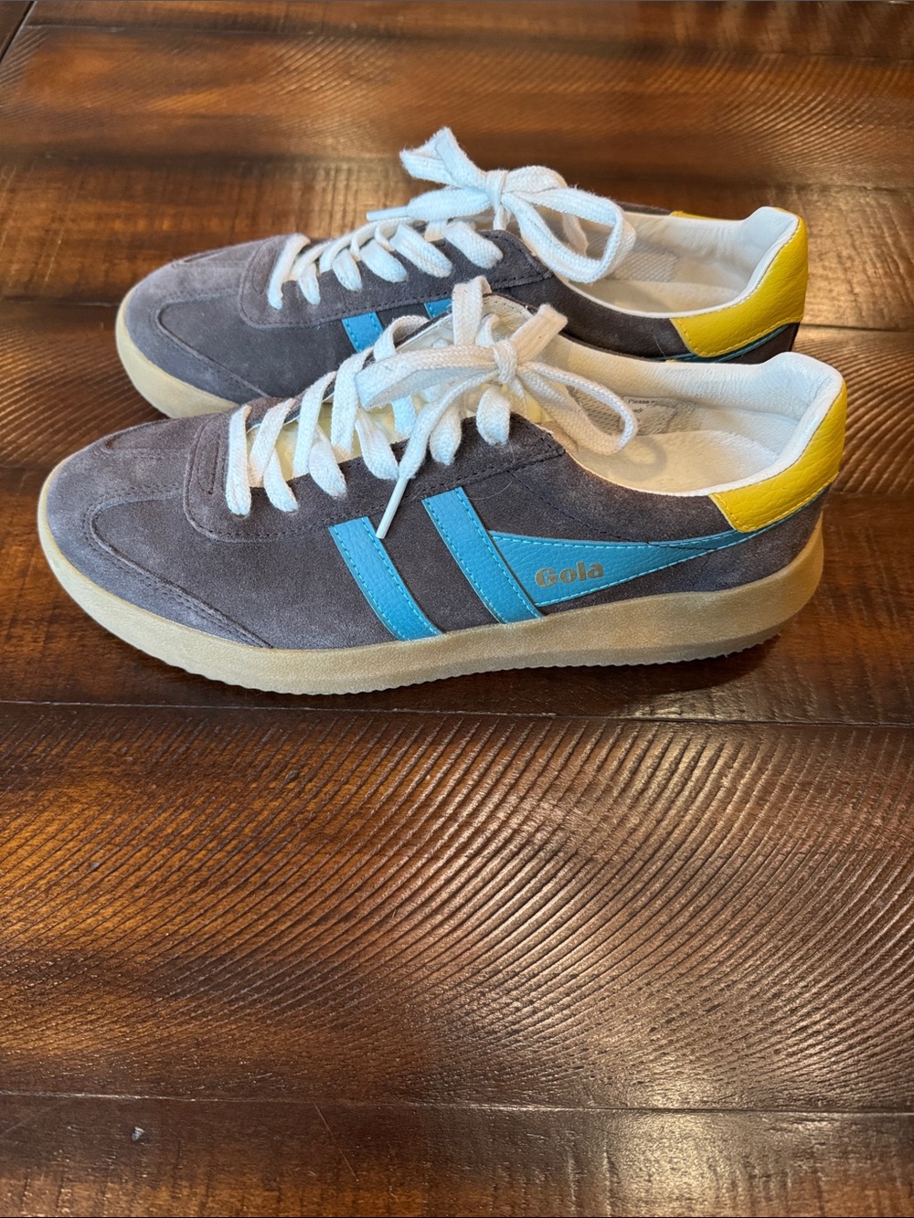 Gola Womens Athena, Mocha/Ocean/Pollen/Gum, 8.5, Medium